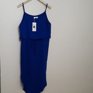 leo rosi blue dress